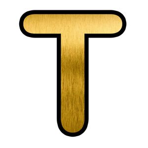 تابلو راهنما طرح حروف لاتین مدل mo t t